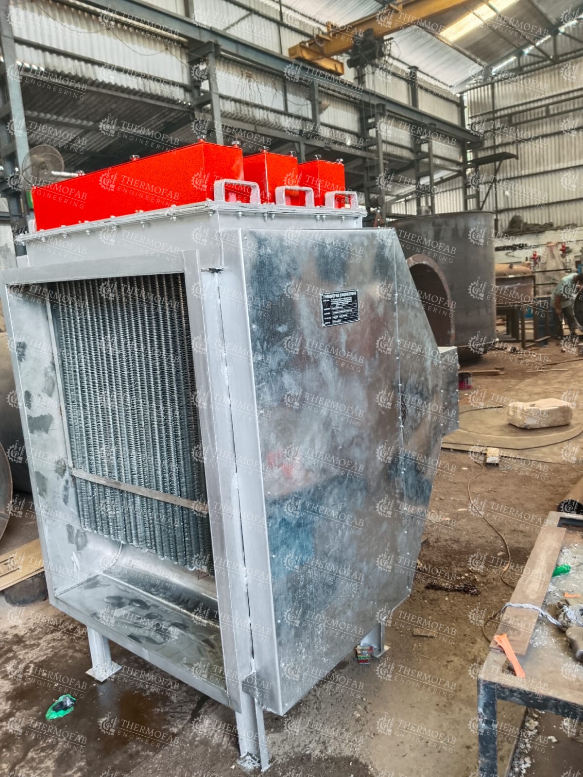 Finned Tubular Heater System